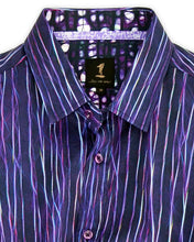 Load image into Gallery viewer, 1 Like No Other Alon Print Navy Shirt