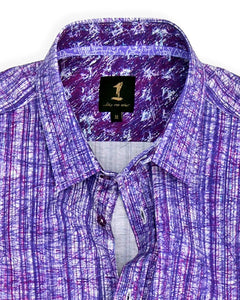 1 Like No Other Rayure Print Shirt
