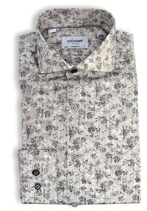 Duchamp London Printed Dress Shirt