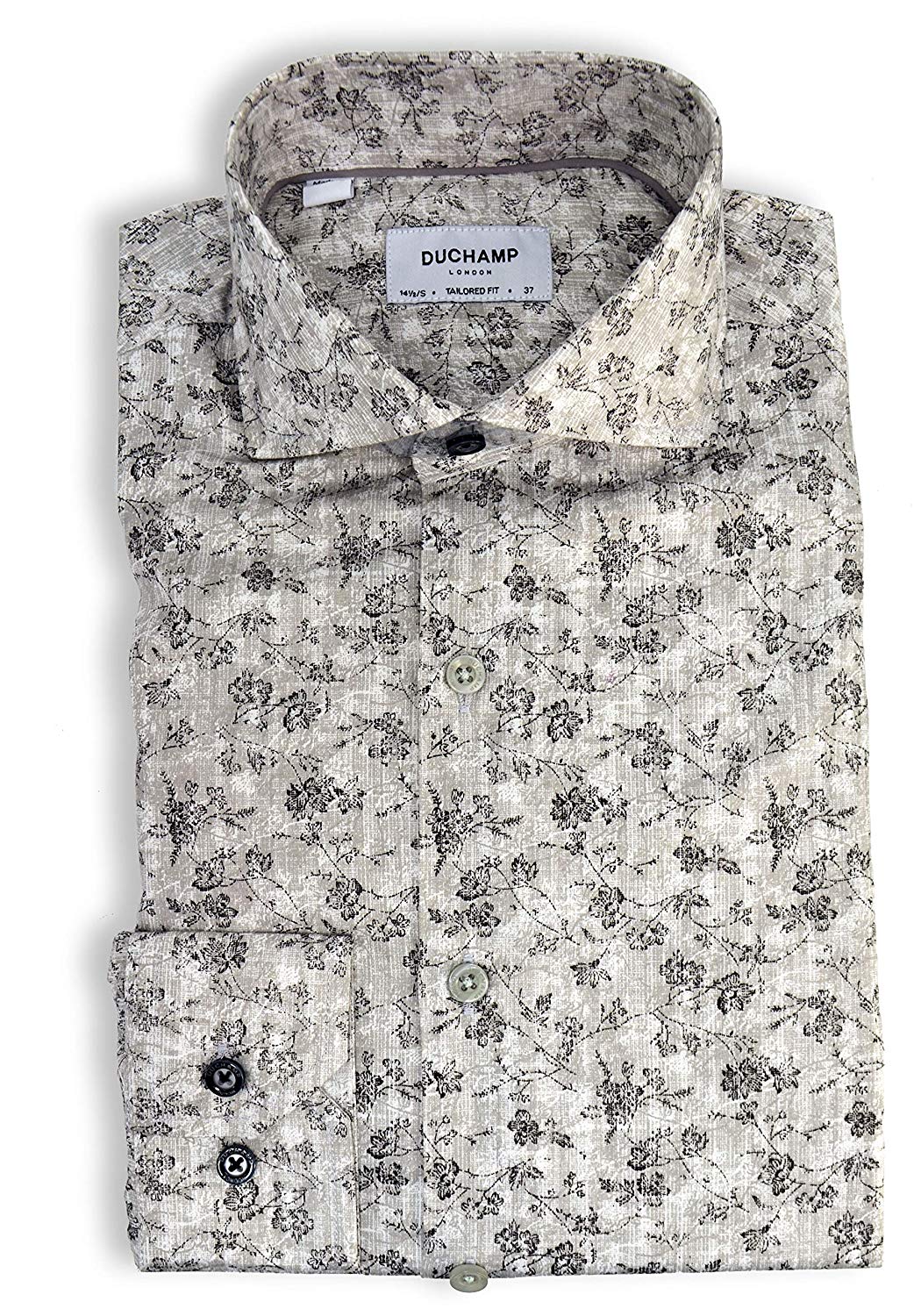 Duchamp London Printed Dress Shirt