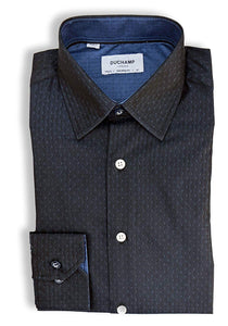 Duchamp London Printed Dress Shirt