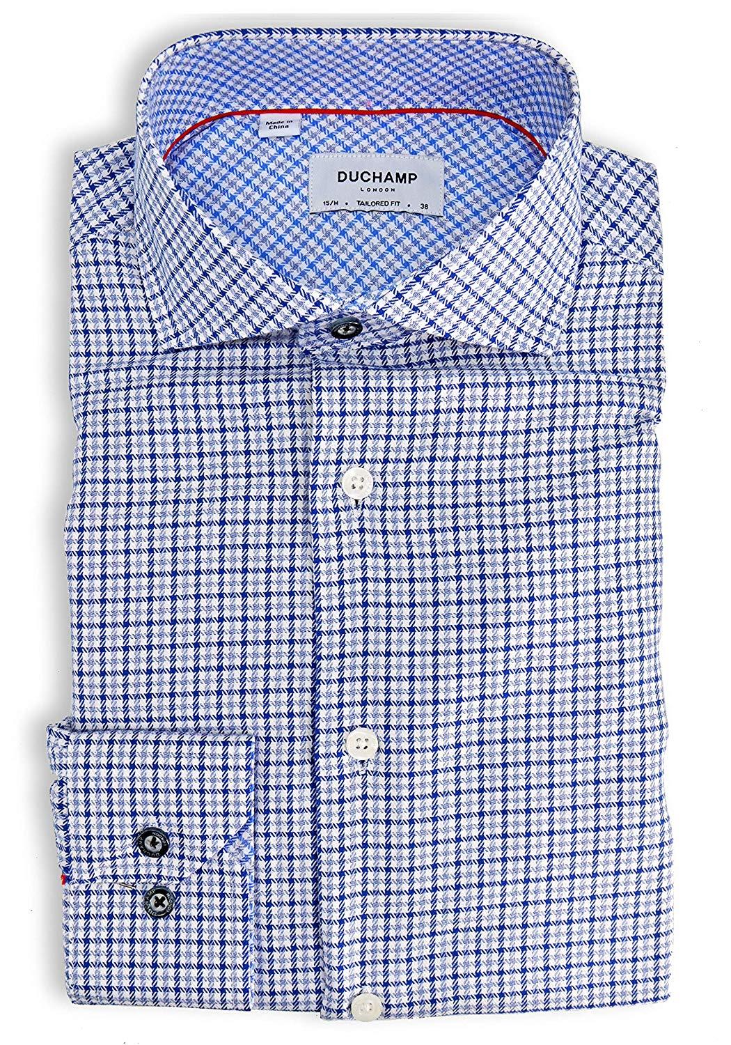 Duchamp London Check Dress Shirt