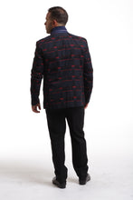 Load image into Gallery viewer, Elie Balleh Black &amp; Red Geo Sportcoat
