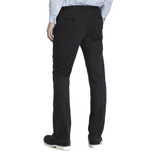 Elie Balleh Black Flat Front Trouser