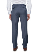 Load image into Gallery viewer, Tailorbyrd 100% Wool Denim Blue Cavalry Twill Trouser
