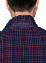 Load image into Gallery viewer, Tailorbyrd  Purple Plaid Corduroy Sportcoat
