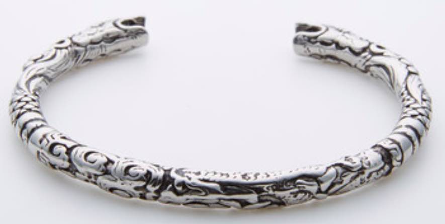 Jean Claude Encrusted Cable Bangle Bracelet