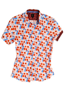 1 Like No Other Sobhrach Half Sleeve Print Shirt