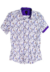 1 Like No Other Seud Half Sleeve Print Shirt