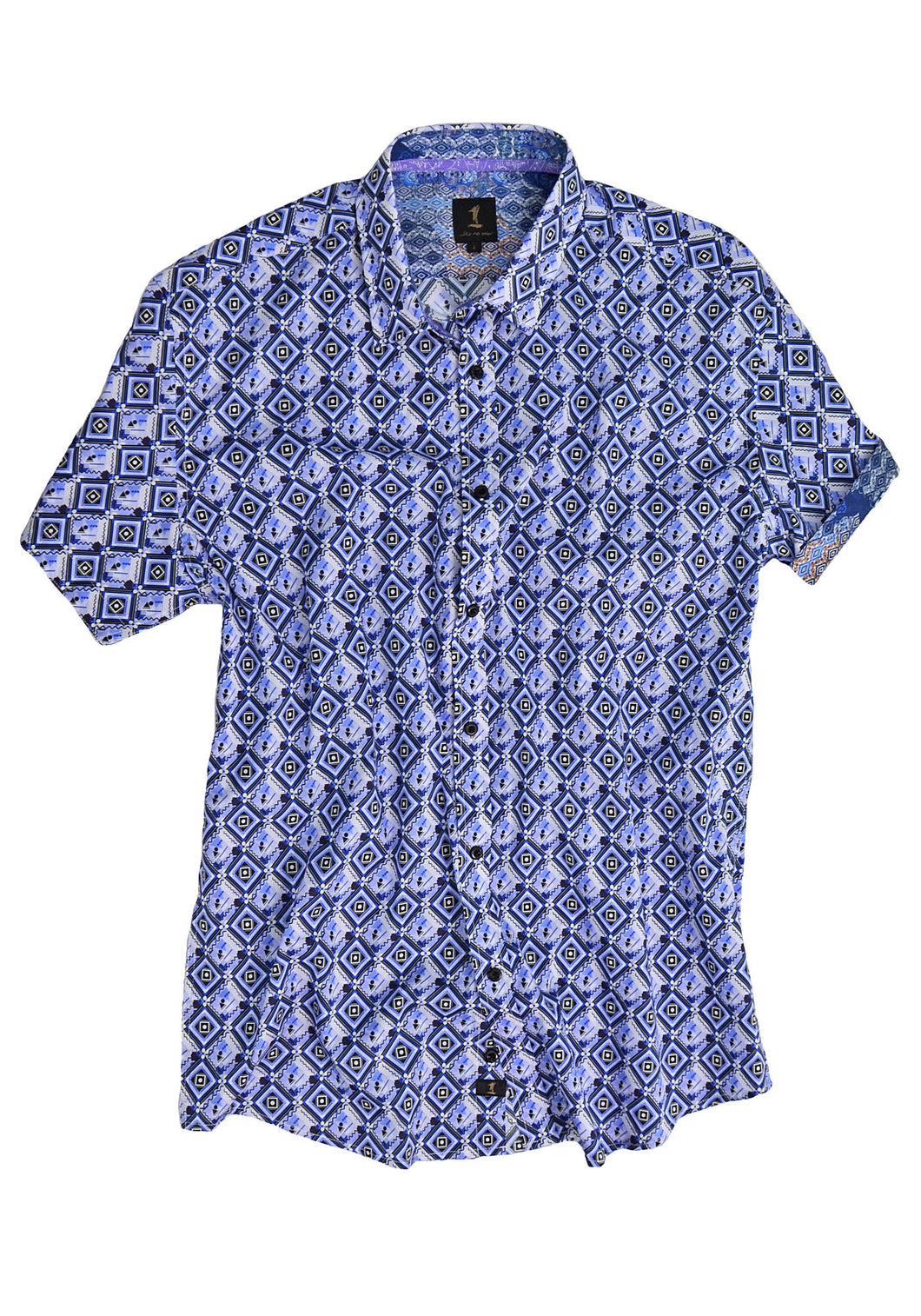 1 Like No Other Cearnag Half Sleeve Print Shirt