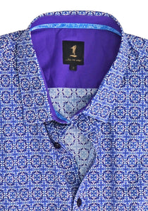 1 Like No Other Bonn Half Sleeve Print Shirt