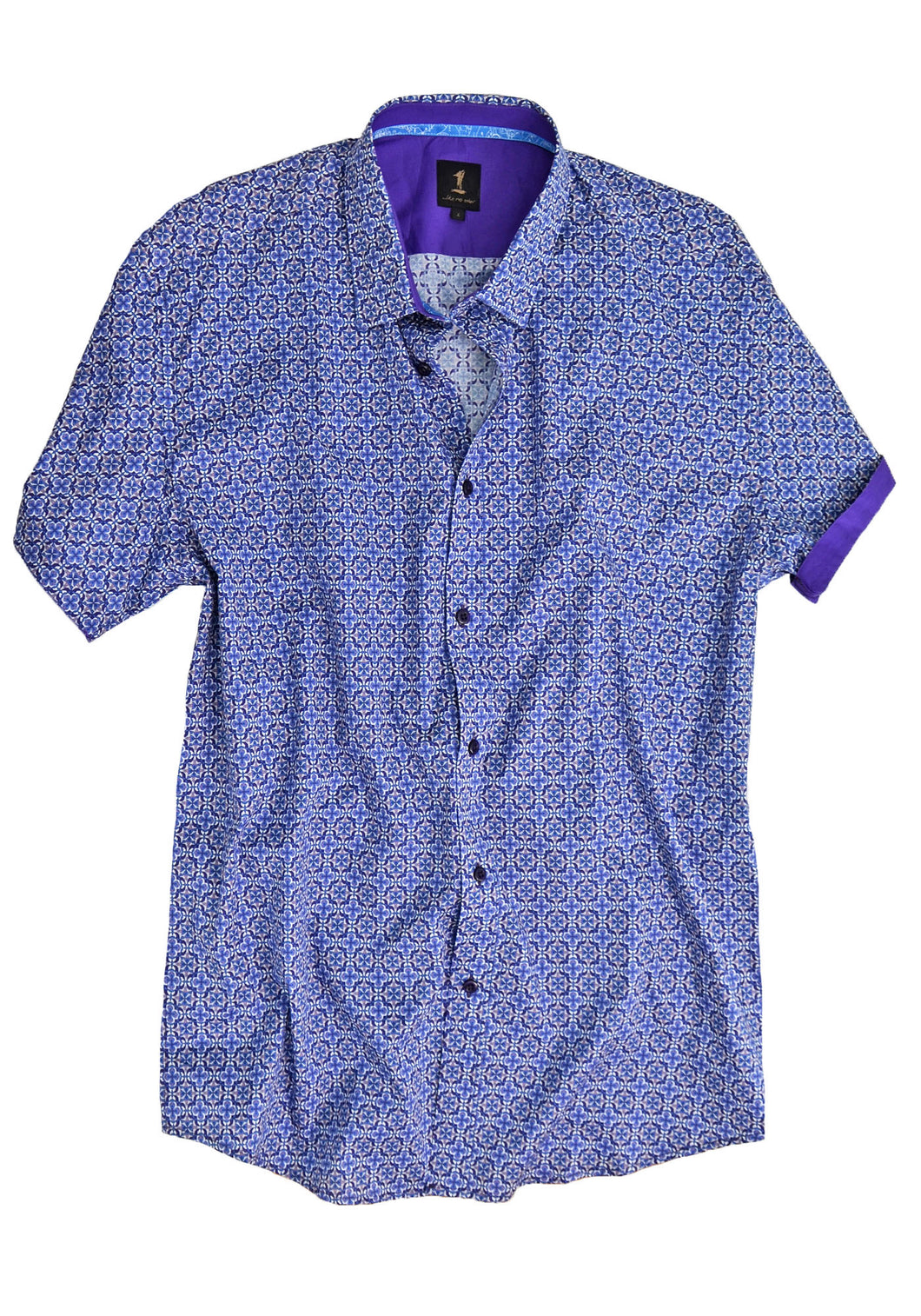 1 Like No Other Bonn Half Sleeve Print Shirt